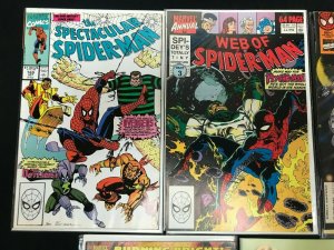 ASSORTED SPIDER-MAN 5PC LOT (VF) QUALITY OF LIFE!! SILVER SURFER!! 1990-2002