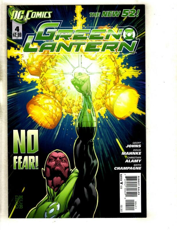 11 The New 52! Green Lantern DC Comics # 1 2 3 4 5 6 7 8(2) 9 10 Hal Jordan MF7