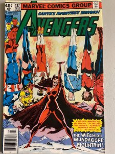 Avengers #187 newsstand 5.0 (1979)