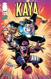 Kaya (2022) #34 VF/NM Wes Craig Invincible Team-Up Variant Cover Image Comics