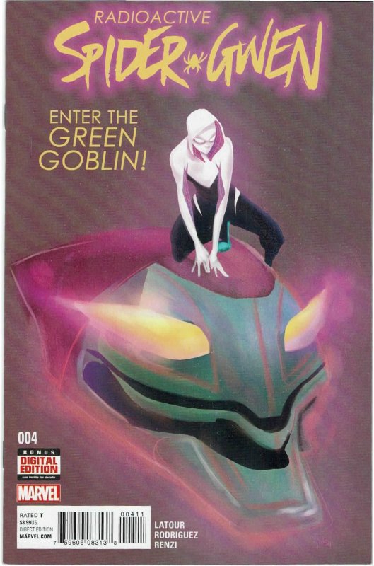 Spider-Gwen #4 (2016 v2) Jason Latour Geeen Goblin Cindy Moon NM