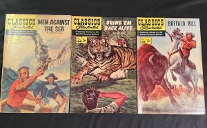 CLASSICS ILLUSTRATED 16 Issues, Various Printings