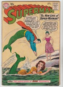 Superman #139 (Aug-60) VG+ Affordable-Grade Superman, Jimmy Olsen,Lois Lane, ...