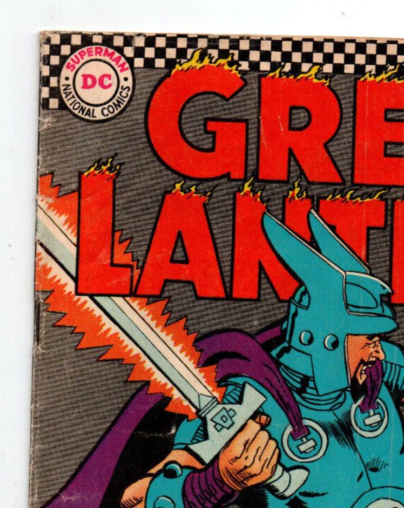 Green Lantern #45 - Golden Age Green Lantern Alan Scott appearance - 1966 - VG