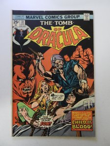 Tomb of Dracula #31 (1975) VG+ condition MVS intact