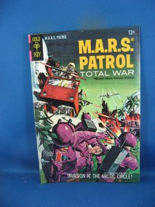 MARS PATROL TOTAL WAR 4 F VF 1967 GOLD KEY