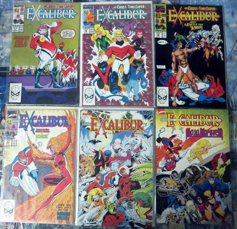 Excalibur (1988) #1-20 Marvel UK X-Men Truth Justice & Stiff Upper Lips!