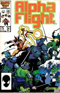 Alpha Flight #34 (1986) Alpha Flight