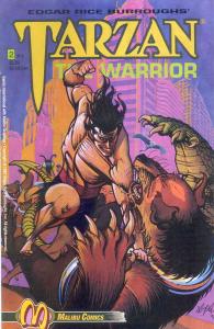 Tarzan The Warrior #2 FN ; Malibu