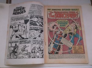 MARVEL SUPER-HEROES #14, ORIGINAL SPIDER-MAN + GOLDEN AGE REPRINTS, 1968, FN+!!!