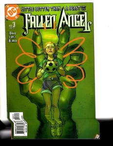 Lot Of 10 Fallen Angel DC Comic Books # 1 2 3 4 5 6 7 8 9 10 David Lopez CR22