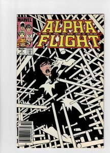 Alpha Flight #3 (1983) A Fat Mouse Almost Free Cheese 4th Menu Item (d) KEY NS