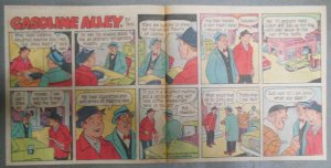 (27) Gasoline Alley by Bill Perry from 1966 Size: Third Page : 7.5 x 15 inches