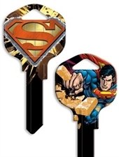 Superman Bursting through a Brick Wall Kwikset House Key