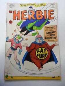 Herbie #14 (1966) VG Condition moisture stain fc