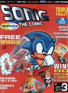 Sonic the Comic #79 FN; Fleetway Quality | Hedgehog - we combine shipping 
