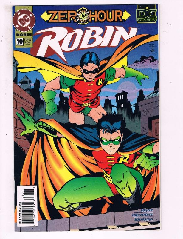 Robin #10 VF DC Comics Zero Hero Comic Book Dixon DE16