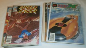 Speed Racer #19-21,23,24,26,29; Racer X V1 #6-9,11, V2 #1,3,4,6-10 (set of 20)