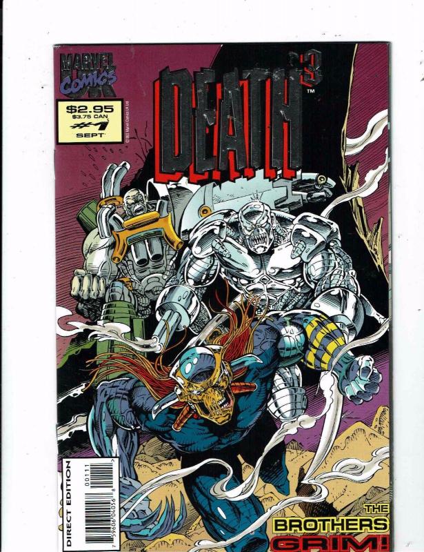 Lot of 3 Death's Head Marvel Comic Books #1(2) 2 MS11