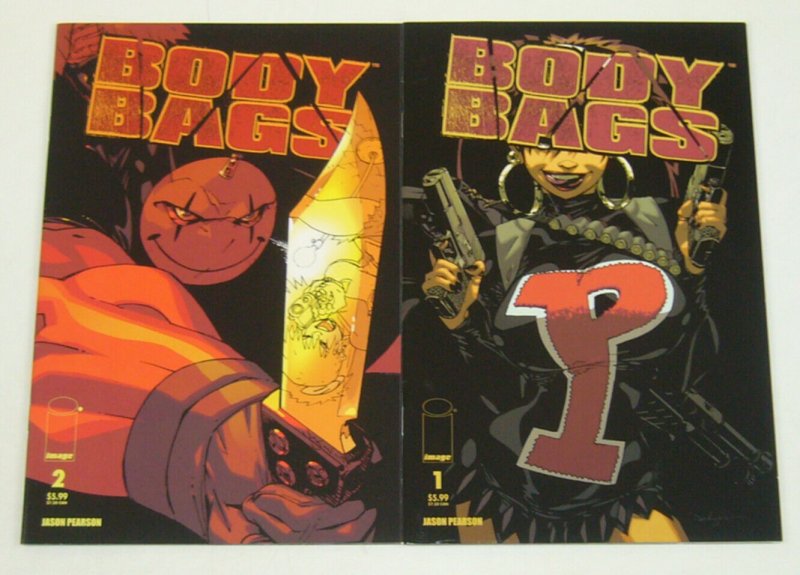 Body Bags #1-2 VF/NM complete series - reprints original series w/new covers