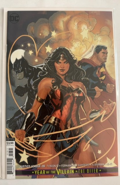 Justice League #28  *Terry & Rachel Dodson Variant