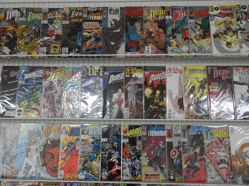 Huge Lot of 110+ Comics W/ Daredevil, Deathstroke +More! Avg. VF- Condition!