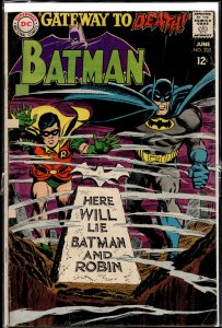 Batman #202 (1968) Batman and Robin