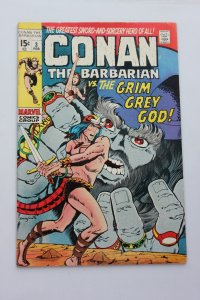 Conan the Barbarian #3 (1971) Conan VFNM