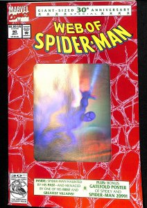 Web of Spider-Man #90 Hologram Cover!