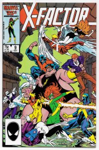 X-Factor #9 Freedom Force | Mystique | Spider-Woman (Marvel, 1986) VF- [ITC938]