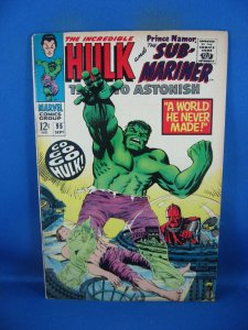 TALES TO ASTONISH 95 F+  HULK MARVEL 1967