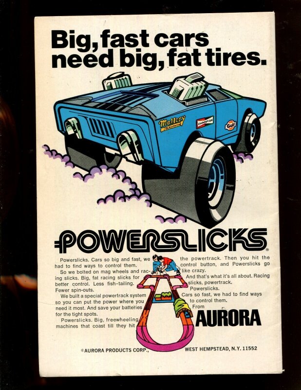 GIANT BATMAN #228 (6.0) FEATURING DEADLY TRAP*TWO HOLES ON FRONT COVER