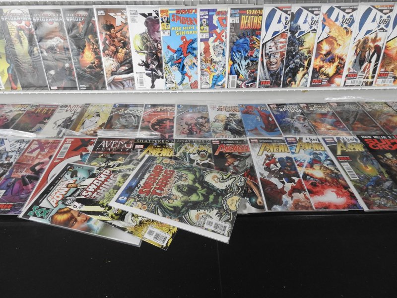 Huge Lot of 150+ Comics W/ Wolverine, Silver Surfer, Hulk! Avg. VF Condition!