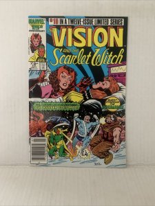 The Vision And The Scarlet Witch #10 1985