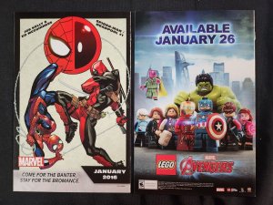 Deadpool 10PC LOT #2-10, 23 - Secret Comics Variants (8.0) 2016