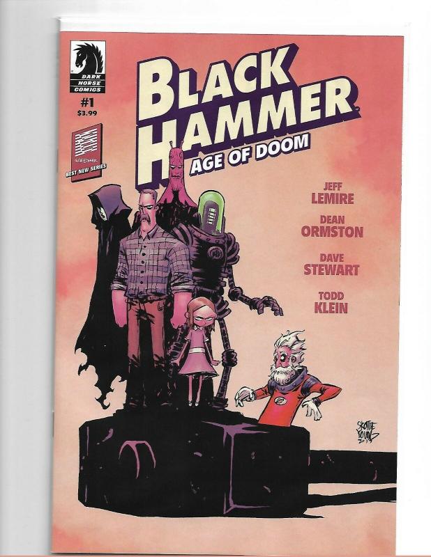 BLACK HAMMER : AGE OF DOOM #1 SKOTTIE YOUNG VARIANT - NM/NM+ DARK HORSE