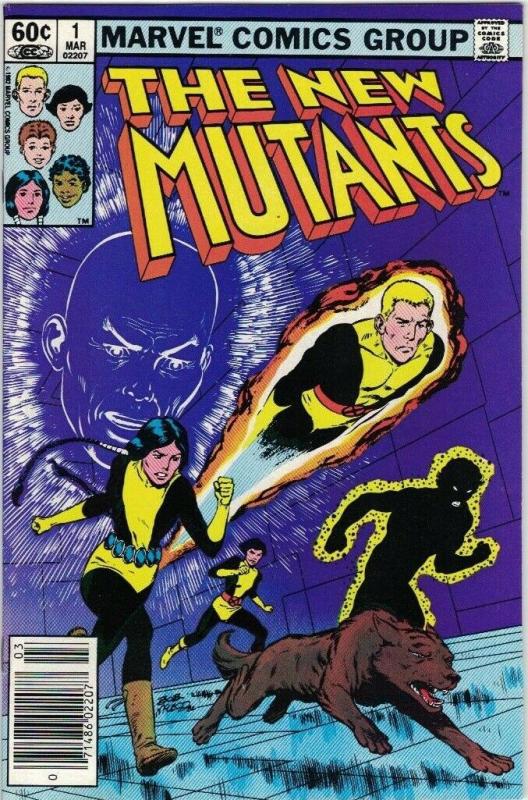 NEW MUTANTS 1 VF-NM March 1983 COMICS BOOK