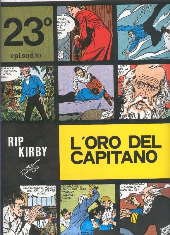 Rip Kirby de Alex Raymond numero 23: L,oro del capitano