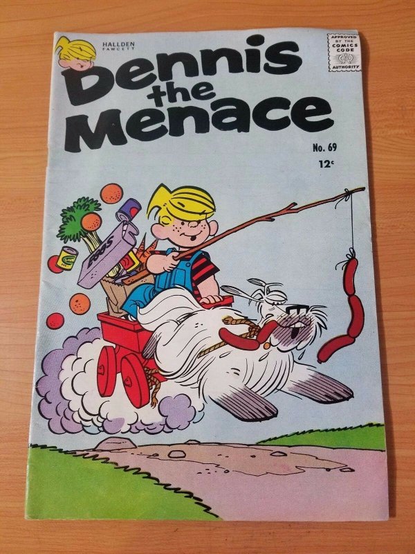 Dennis the Menace #69 ~ FINE - VERY FINE VF ~ (1963, Hallden / Fawcett Comics)