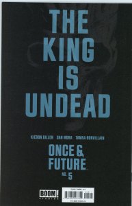 Once & Future 5  9.0 (our highest grade)  Kieron Gillen Dan Mora