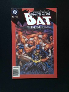 Batman Shadow of the Bat #1U.N  DC Comics 1992 VF- NEWSSTAND STELFREEZE  VARIANT