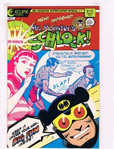 Mr Monsters Hi-Shock Schlock #2 VF Eclipse Comics Comic Book DE25