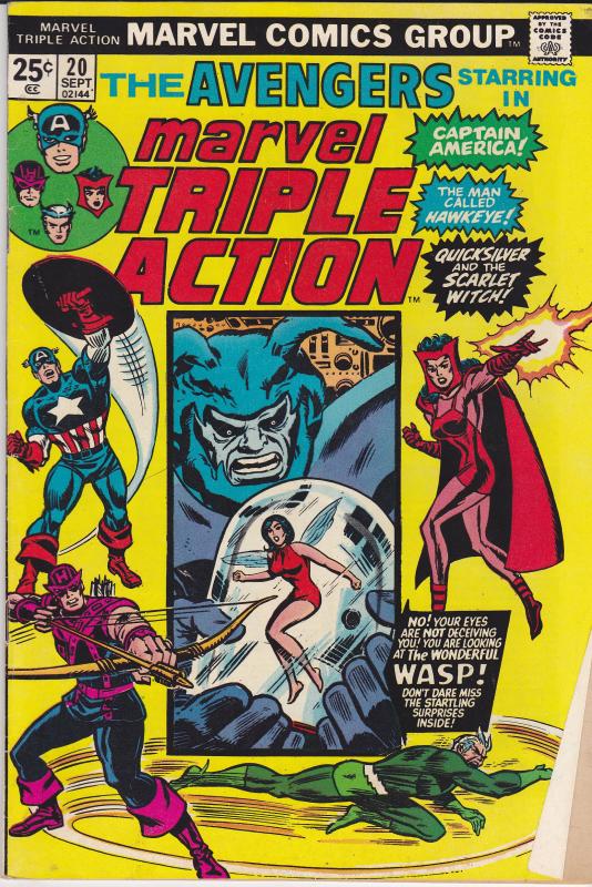 Marvel Triple Action #20