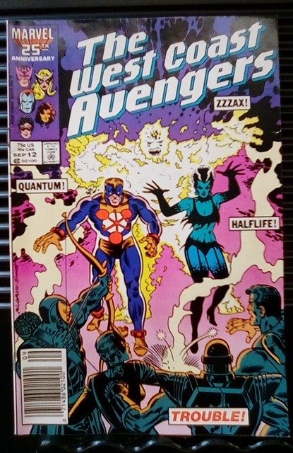 West Coast Avengers #12 Newsstand Edition (1986)