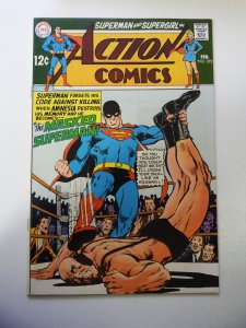 Action Comics #372 (1969) GD+ Condition centerfold detached