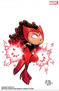 Scarlet Witch # 1 Skottie Young Variant Cover NM Marvel 2024 Ships June 12th