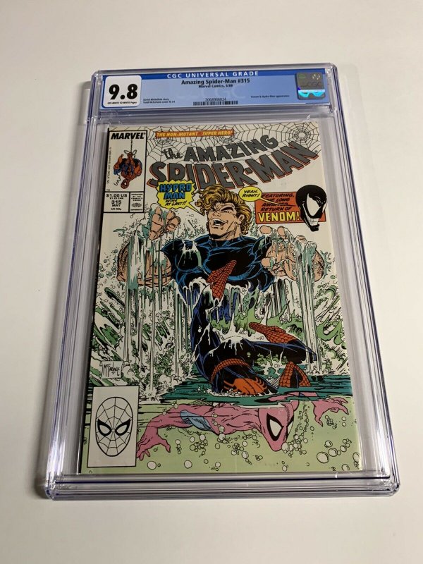 Amazing Spider-Man #315 CGC graded 9.8