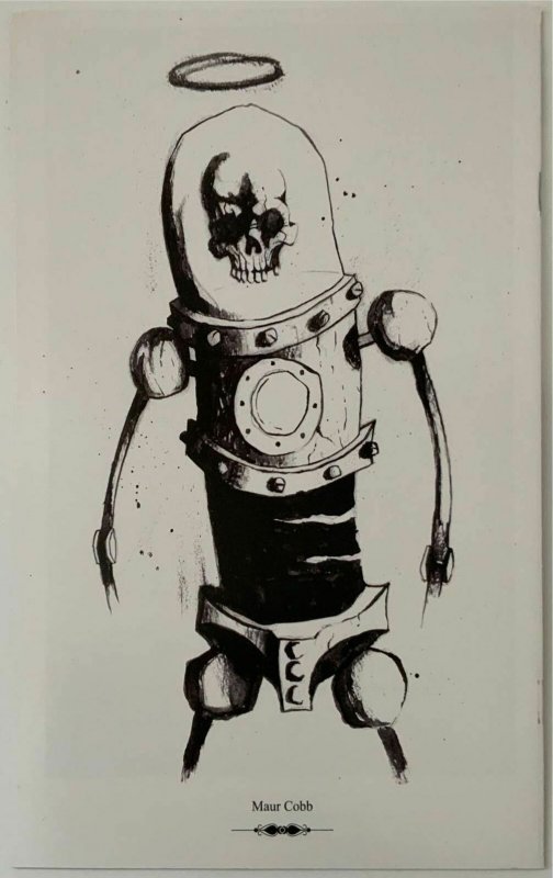 ROBOT 13 #2 & #3 SIGNED BY THOMAS HALL TWO COVER SET BLACKLIST STUDIOS NM.