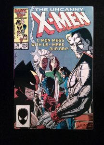 Uncanny X-Men #210  Marvel Comics 1986 VF 
