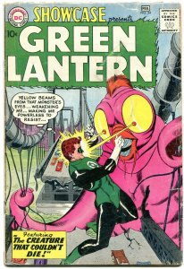 SHOWCASE COMICS #24 1960-3rd SILVER AGE GREEN LANTERN-GIL KANE ART VG-